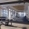 a fitness center with exercise equipment