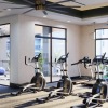 a room with exercise equipment