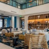 beautiful, bright lobby